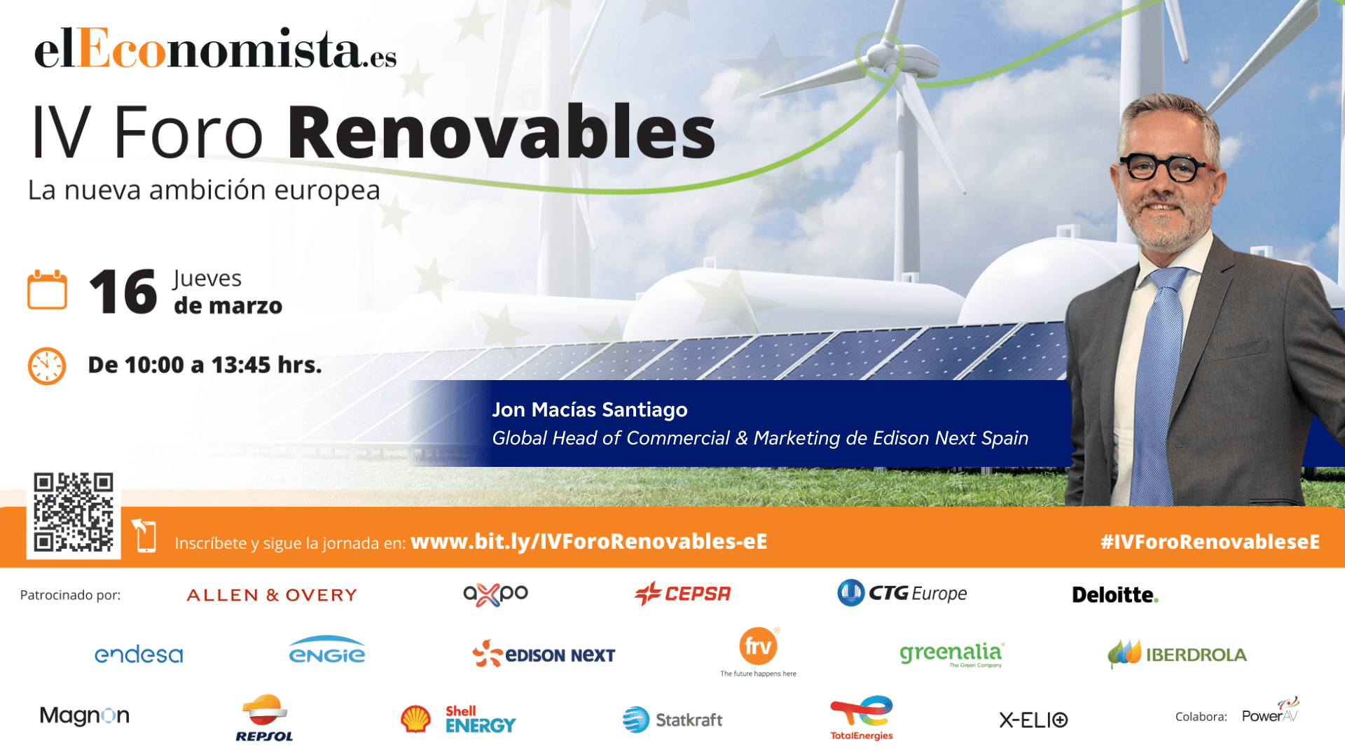 Edison Next participa en la IV Jornada Empresarial de Energía Renovable de El Economista