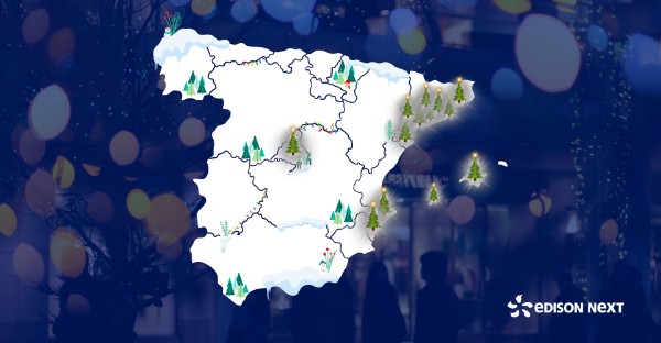 Edison Next instala un nuevo alumbrado de navidad sostenible en una docena municipios españoles