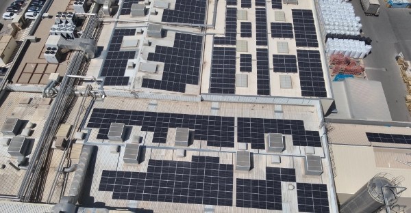 Edison Next installs a 6,000 m² photovoltaic plant for Faerch in Valencia.