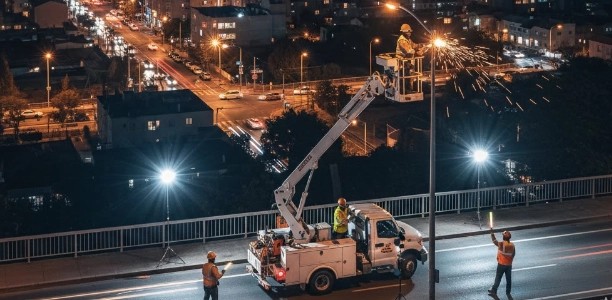 The city always lit, the invisible work of public lighting maintenance