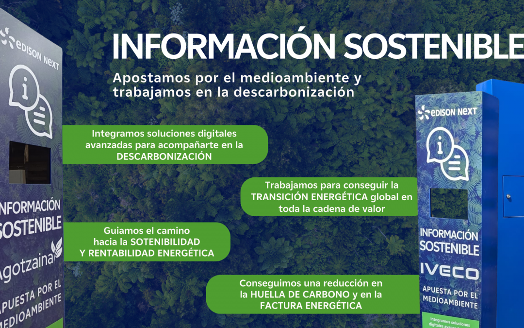 Edison Next apuesta por la conciencia ambiental mediante su iniciativa de tótems de sostenibilidad